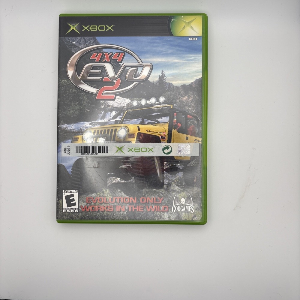 Microsoft Xbox 4x4 EVO 2 Racing Game 2001 NTSC-U/C Godgames Tested